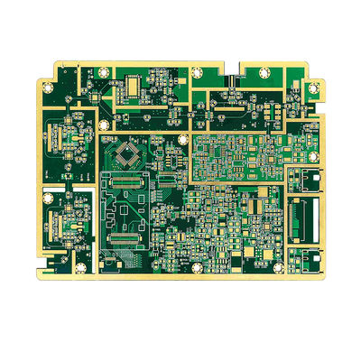 Goede prijs. Geel soldeermasker Kleur FR4 hooglaagse PCB met minimale lijnbreedte/afstand van 3mil/3mil online